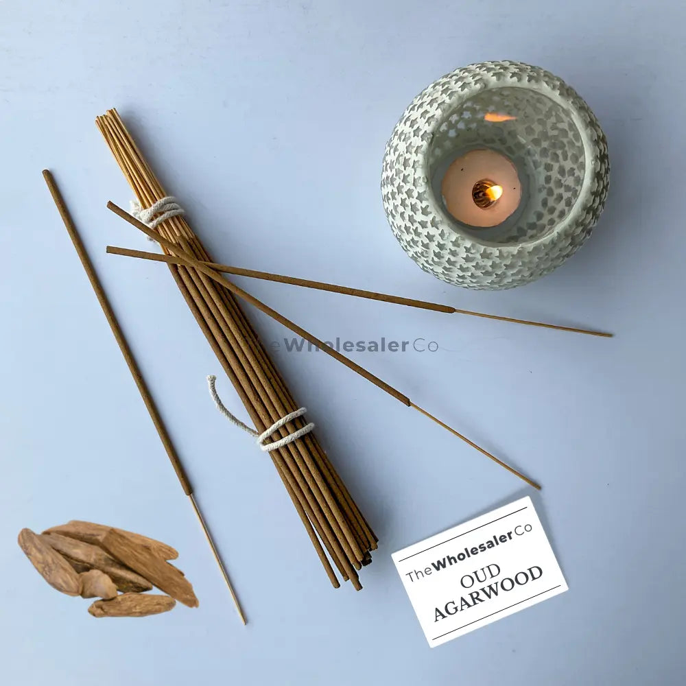 Agarwood Incense Sticks - Oud - Natural Agarbatti | TheWholesalerX