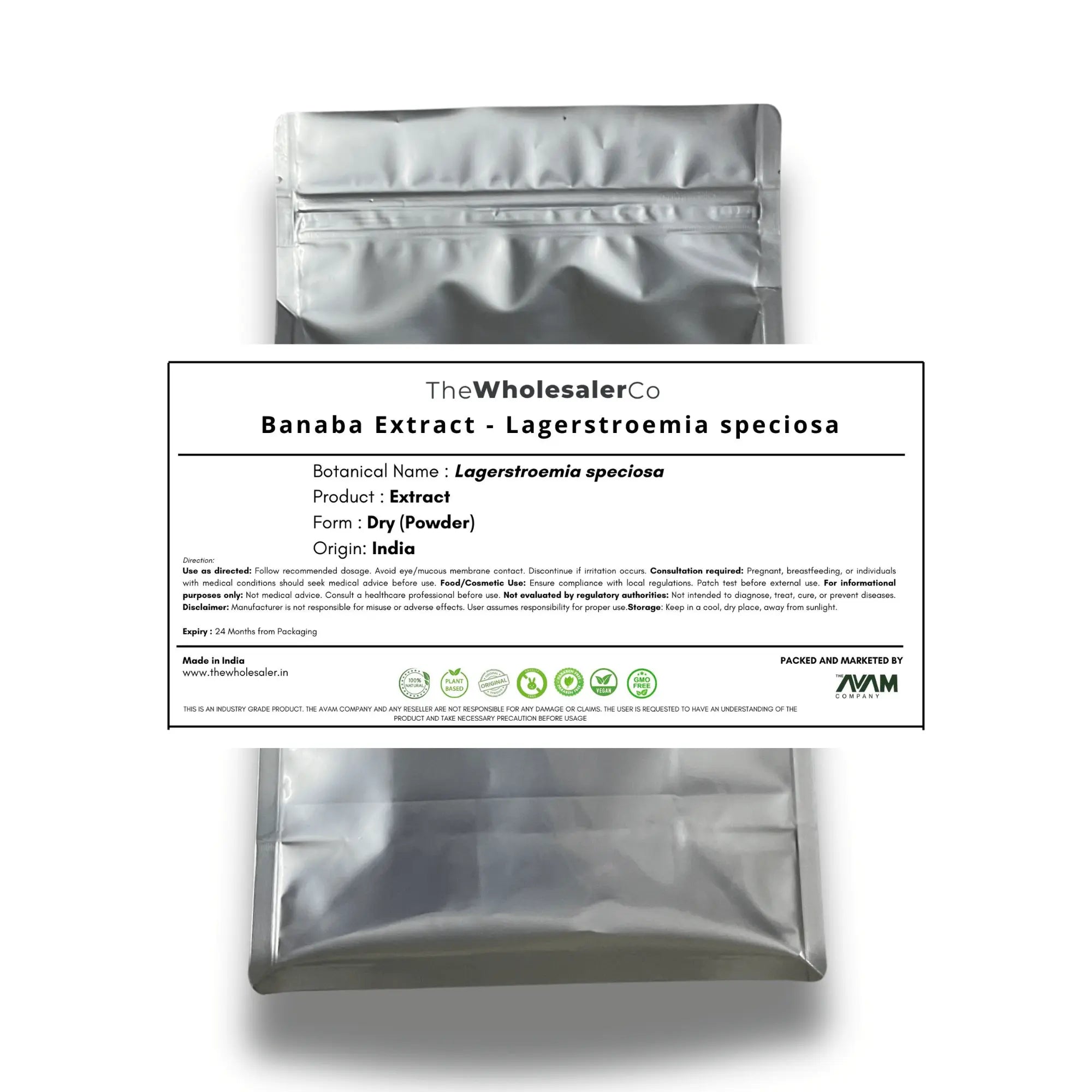 Banaba Extract - Lagerstroemia speciosa Product vendor