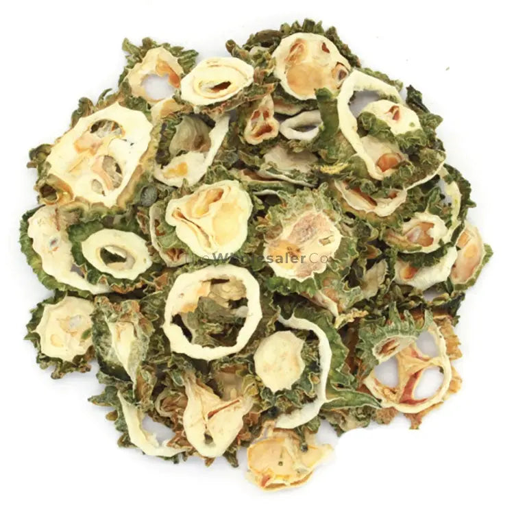 Bitter Gourd - Momordica charantia - Sliced - Dehydrated and Dried Vegetable - TheWholesalerX |