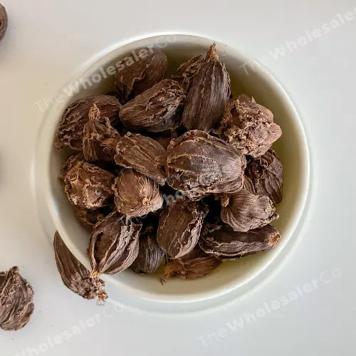 TheWholesalerX-Black Cardamom - Kali Ilayachi - Badi Elaichi - Amomum subulatum Roxb