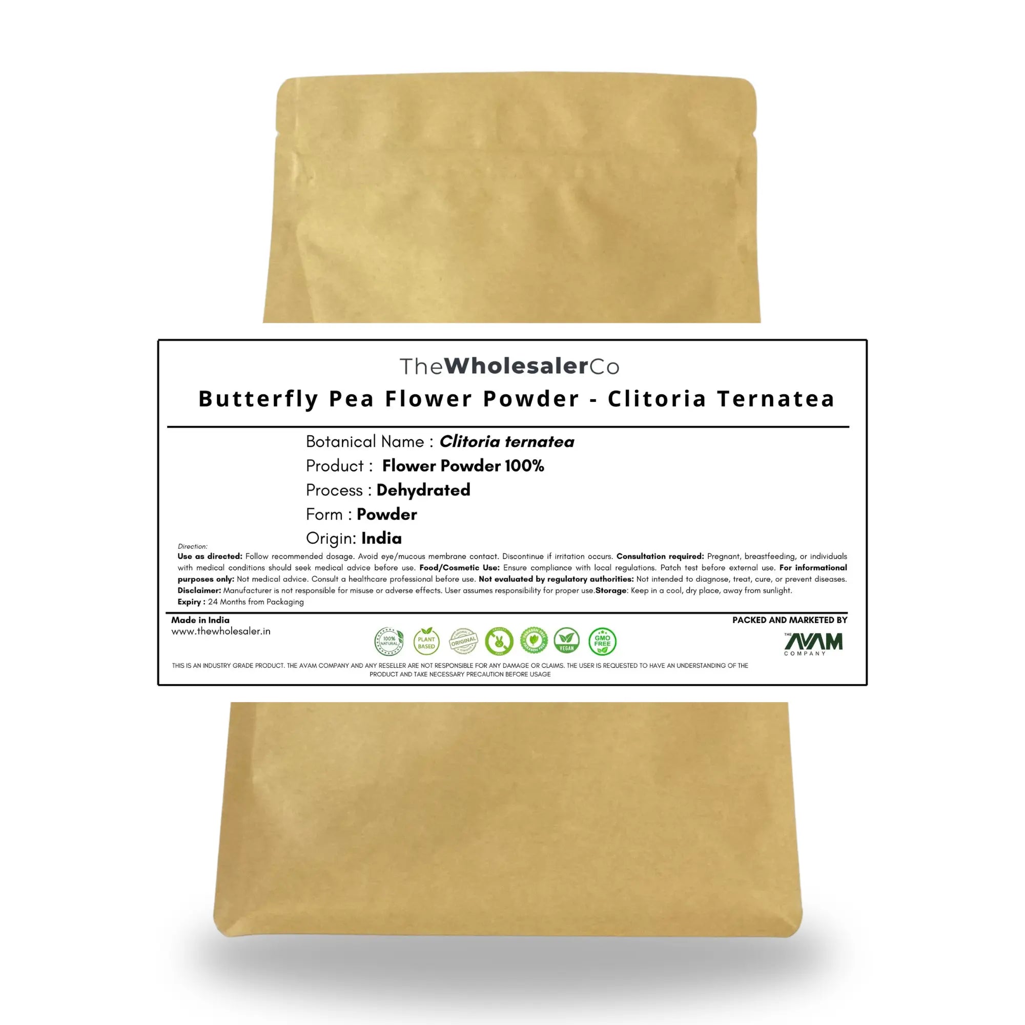 Butterfly Pea Flower Powder - Clitoria Ternatea Product vendor