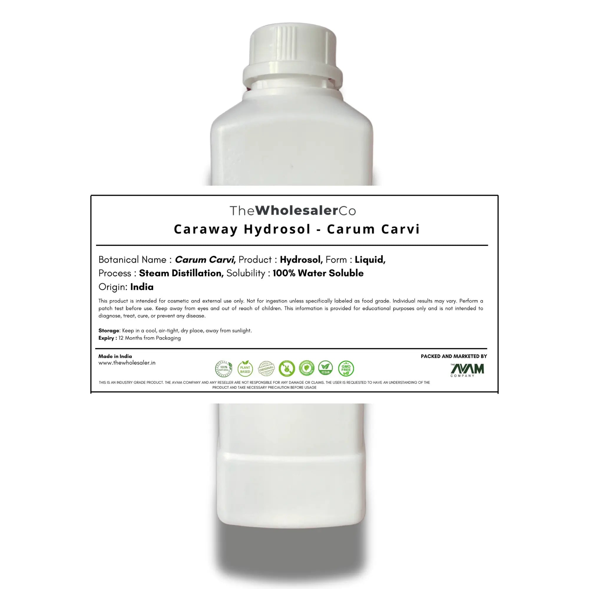 Caraway Hydrosol - Carum Carvi Bulk Supplier@TheWholesaleCo Prices