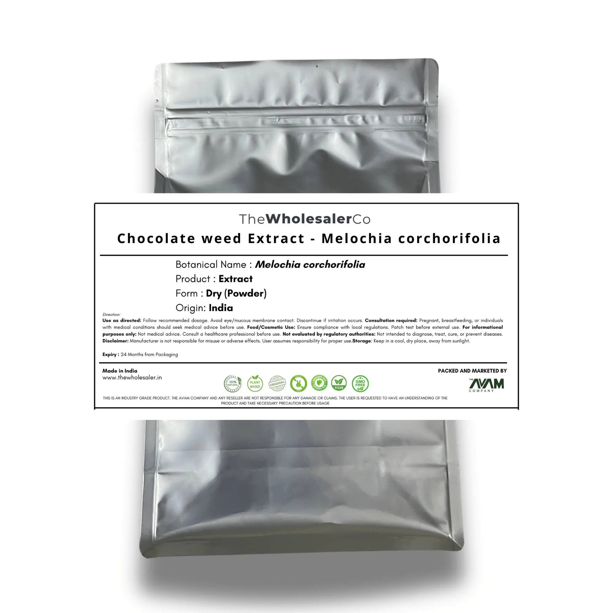 Chocolate weed Extract - Melochia corchorifolia Product vendor