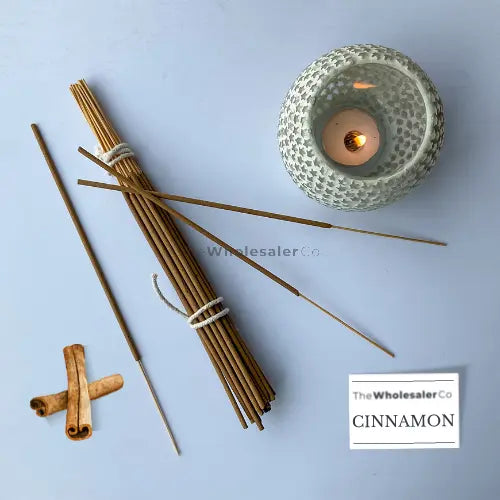 Cinnamon Incense Sticks - Cinnamomum zeylanicum - Natural Agarbatti | TheWholesalerX