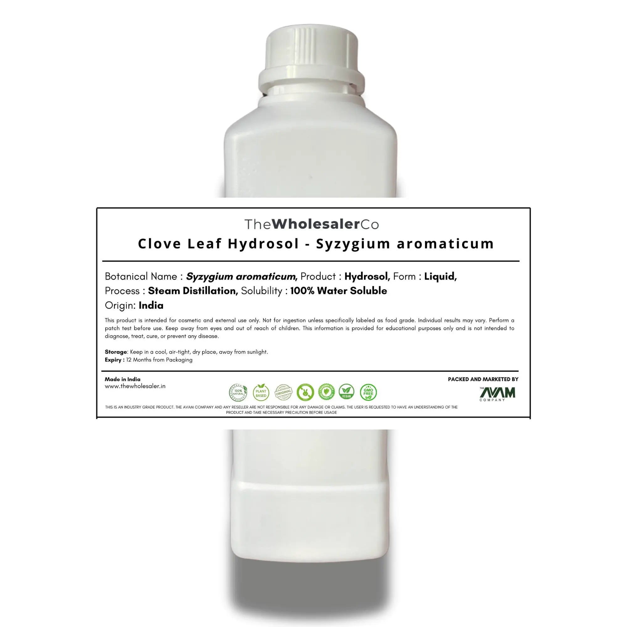 Clove Leaf Hydrosol - Syzygium aromaticum Bulk Supplier@TheWholesaleCo Prices