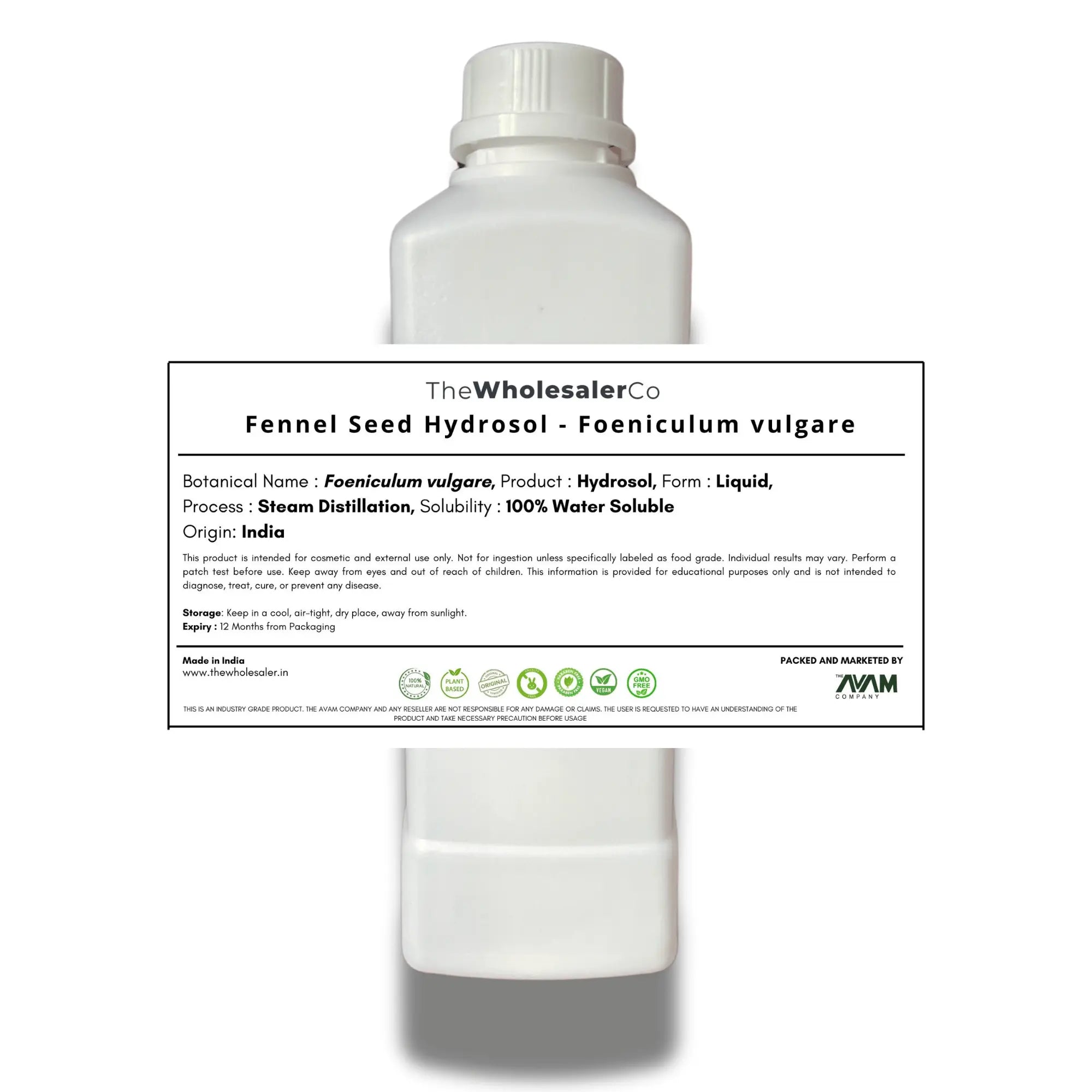 Fennel Seed Hydrosol - Foeniculum vulgare Bulk Supplier@TheWholesaleCo Prices