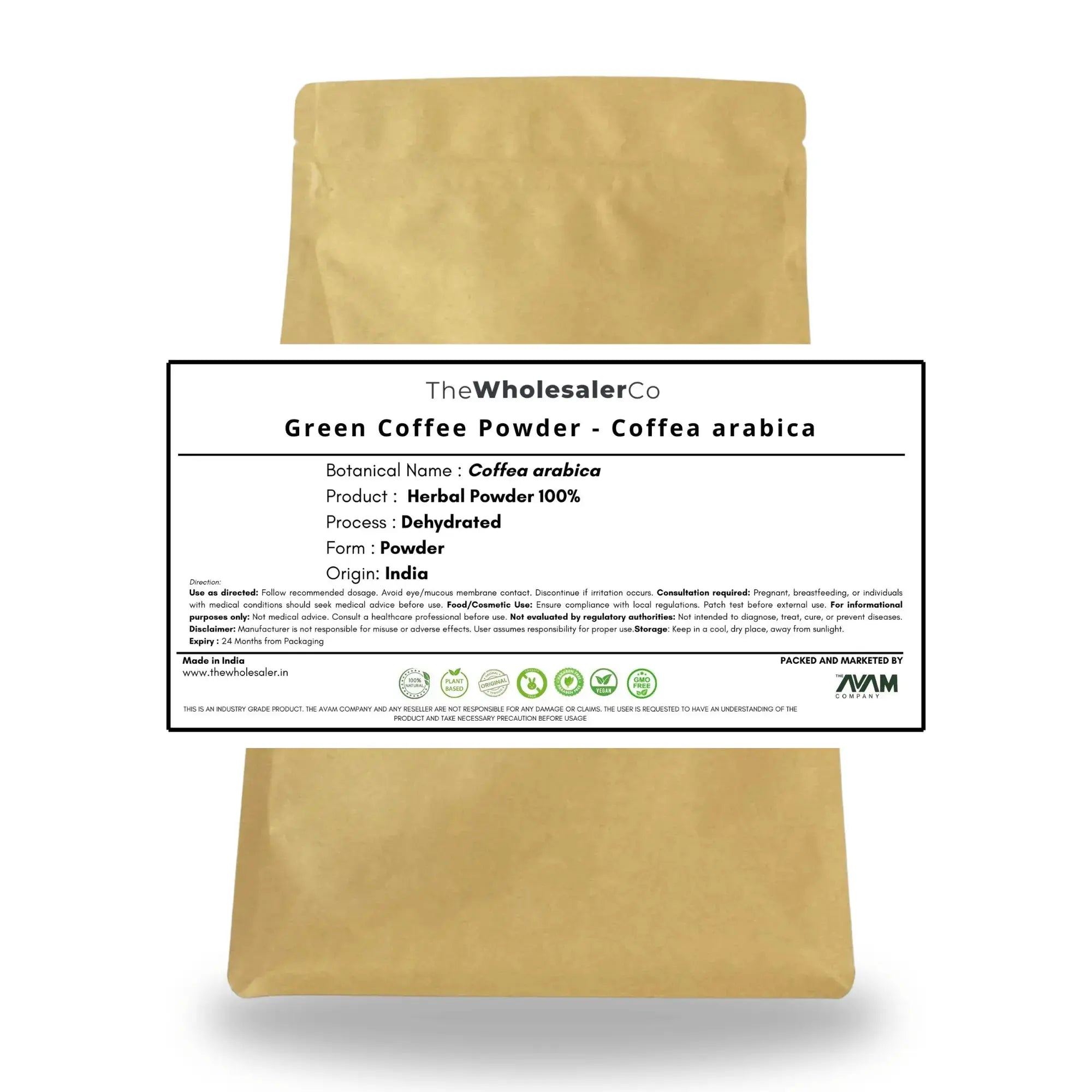 Green Coffee Powder - Coffea arabica Product vendor