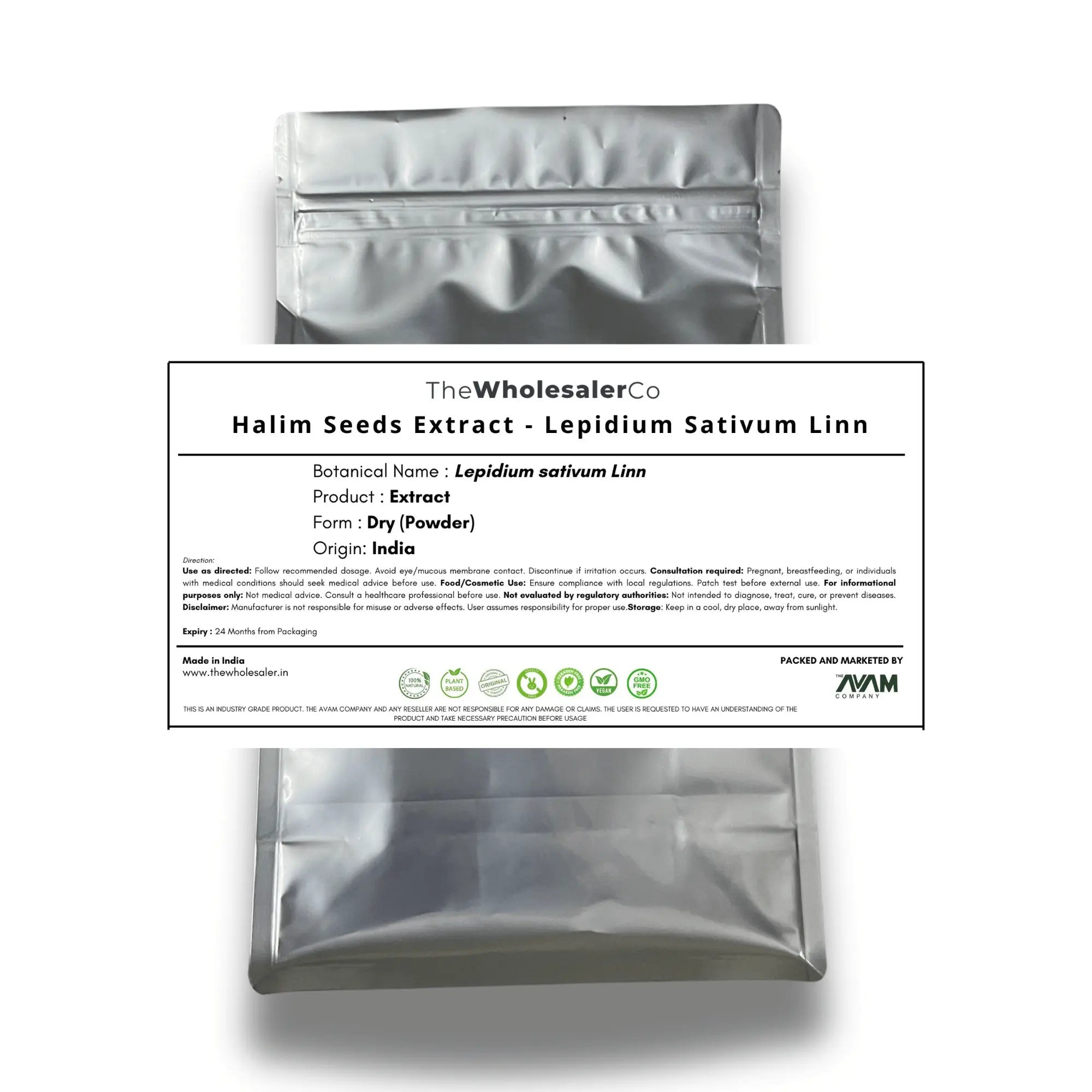 Halim Seeds Extract - Garden Cress - Lepidium Sativum Linn Product vendor