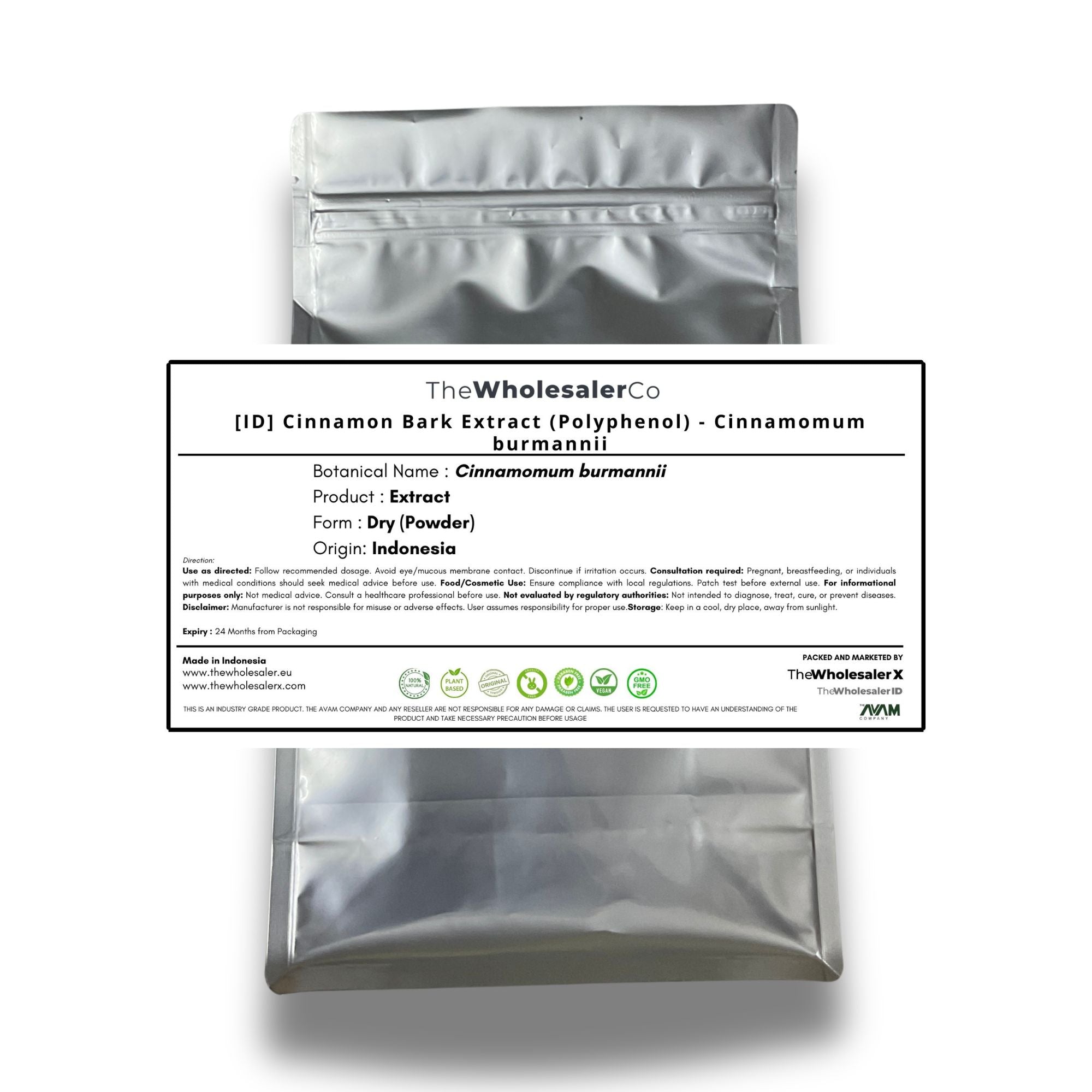 [ID] Cinnamon Bark Extract (Polyphenol) - Cinnamomum burmannii