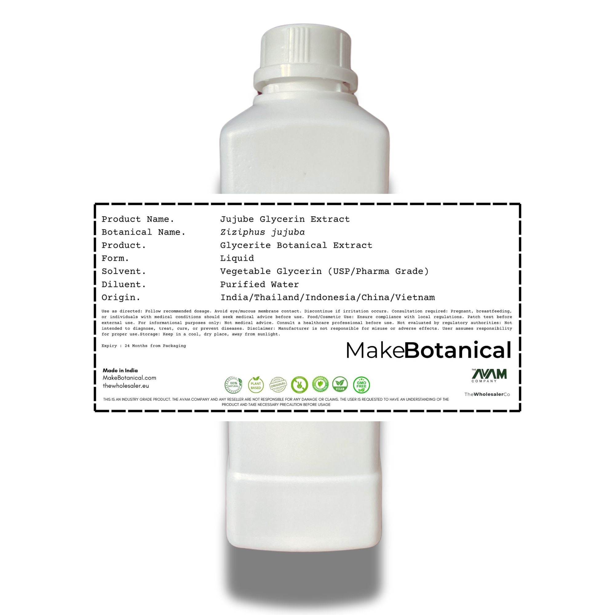 Jujube Glycerin Extract - Ziziphus jujuba