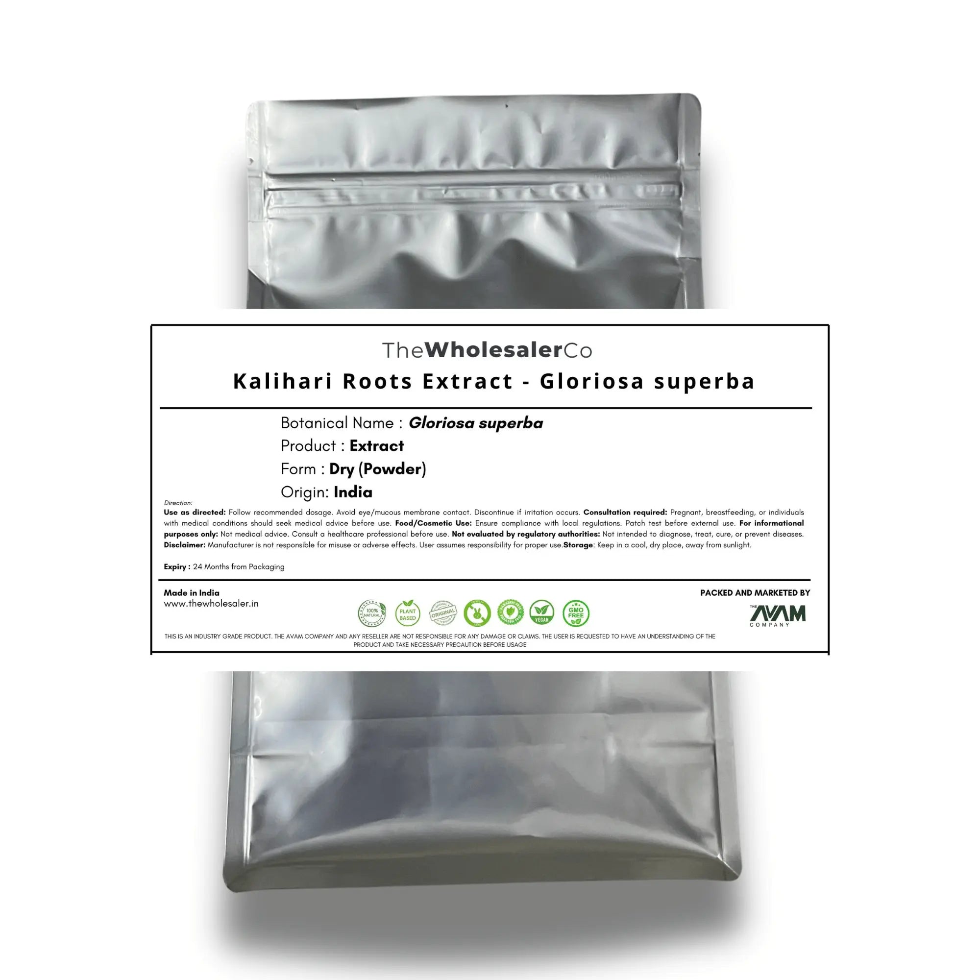 Kalihari Roots Extract - Gloriosa Superba Product vendor