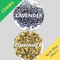 Lavender Buds & Chamomile  - Lavandula  & Matricaria chamomilla -150 g x 2 - Dried Flower Combo | TheWholesalerX |