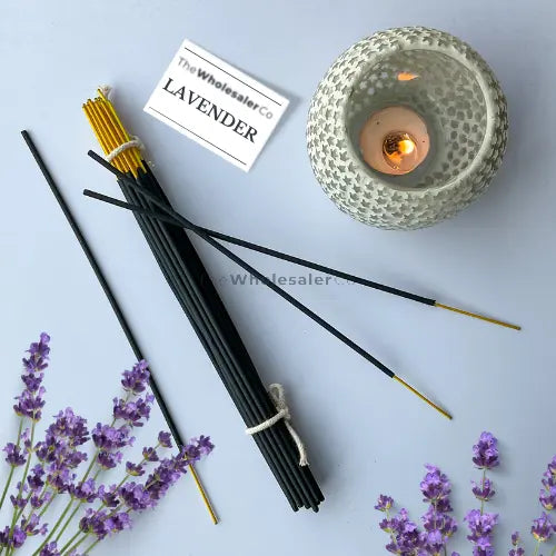 Lavender Incense Sticks - Natural Agarbatti | TheWholesalerX