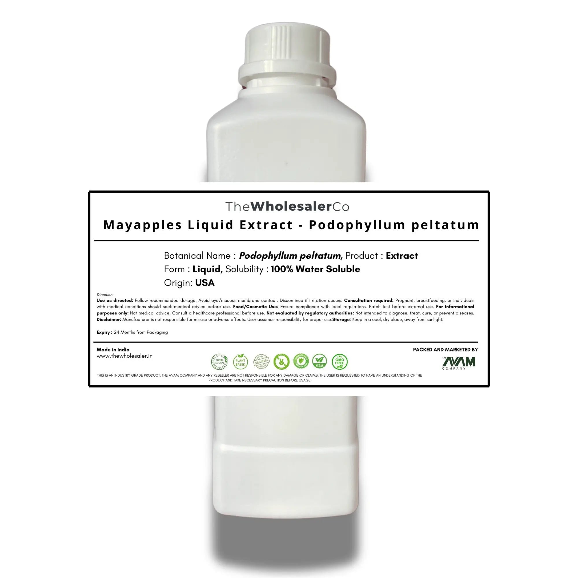 Mayapples Liquid Extract - Podophyllum peltatum Bulk Supplier@TheWholesaleCo Prices