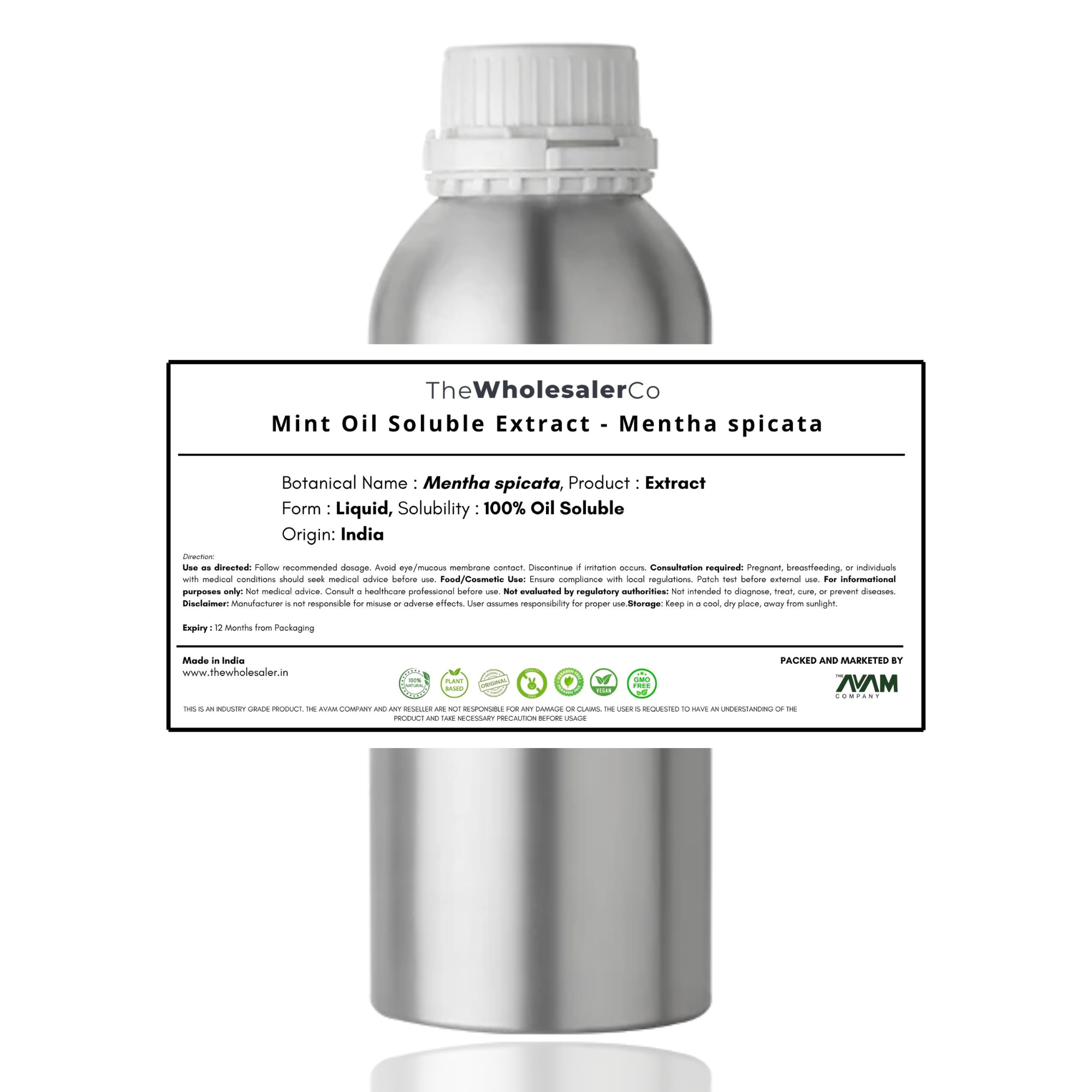 Mint Oil Soluble Extract - Mentha spicata
