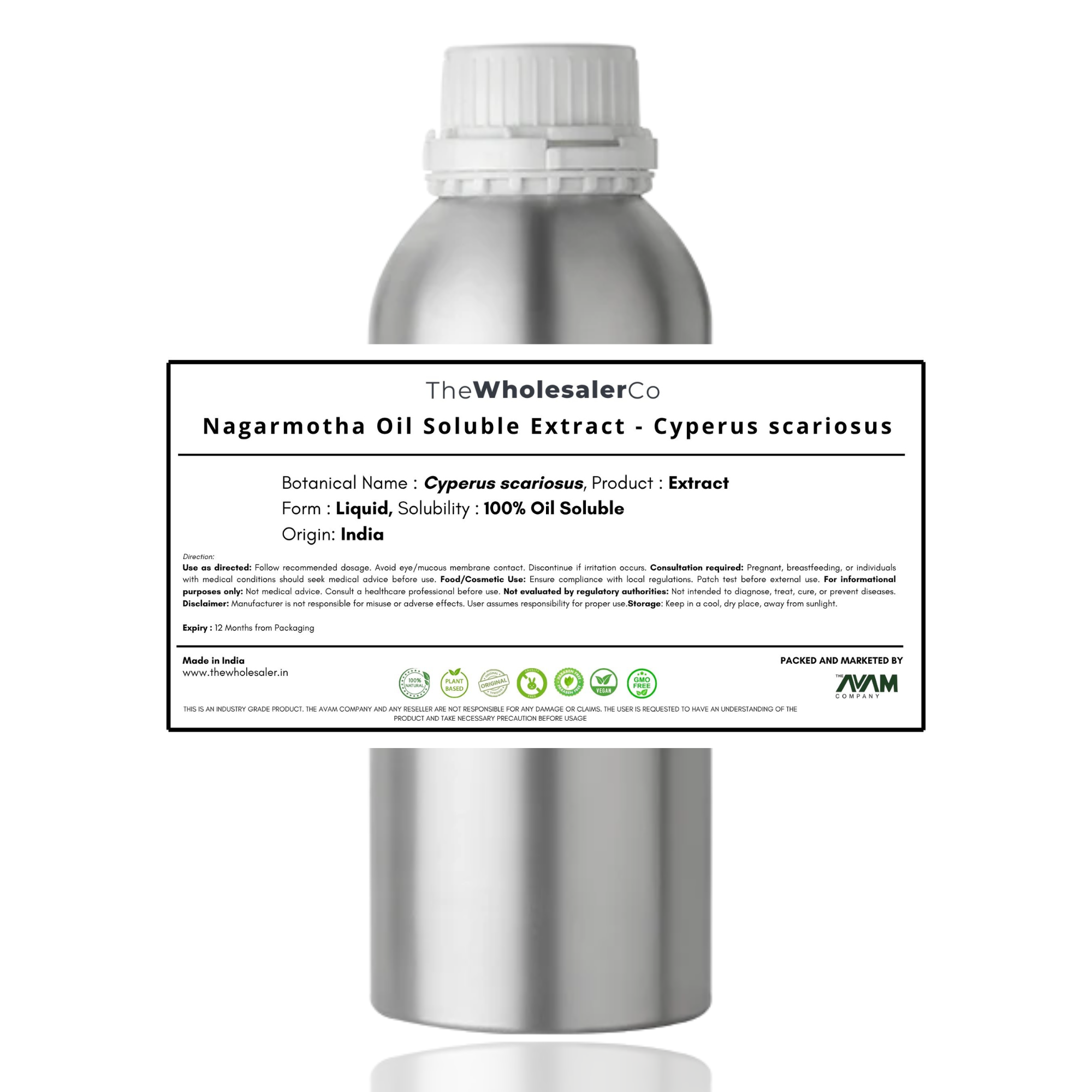 Nagarmotha Oil Soluble Extract - Cyperus scariosus