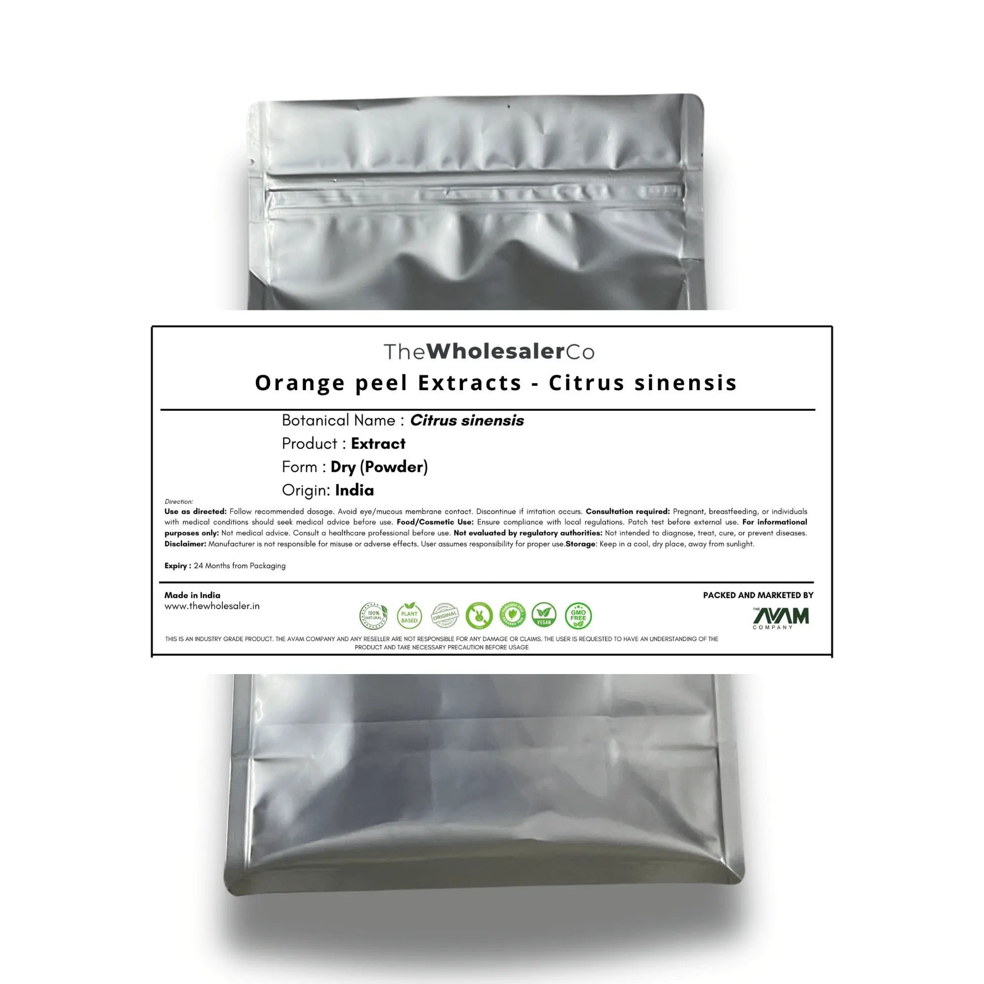 Orange peel Extracts - Citrus sinensis Product vendor