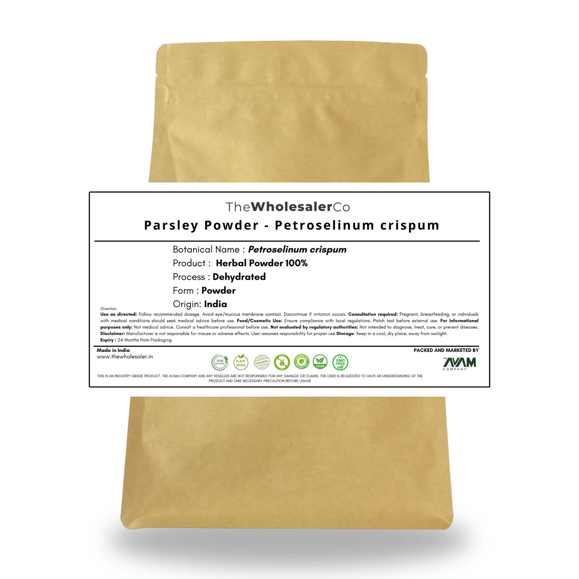 Parsley Powder - Petroselinum crispum Product vendor