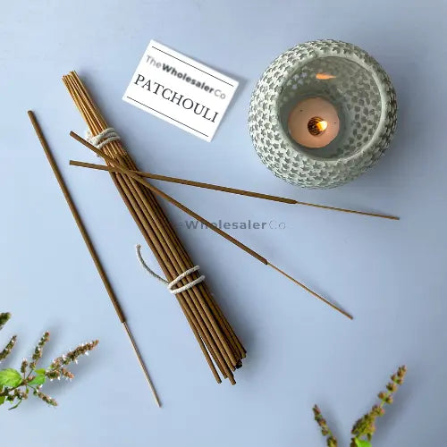 Patchouli Incense Sticks - Pogostemon cablin  - Natural Agarbatti | TheWholesalerX