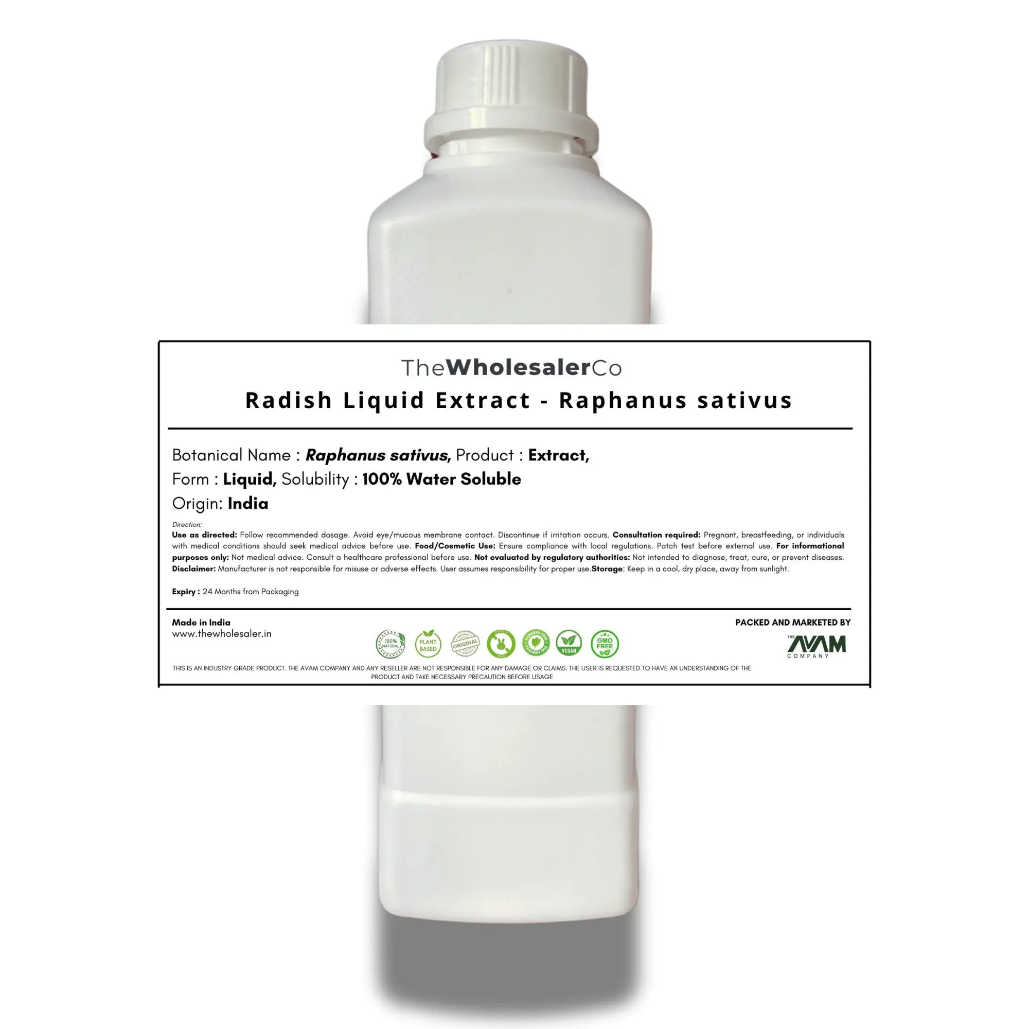 Radish Liquid Extract - Raphanus sativus Product vendor