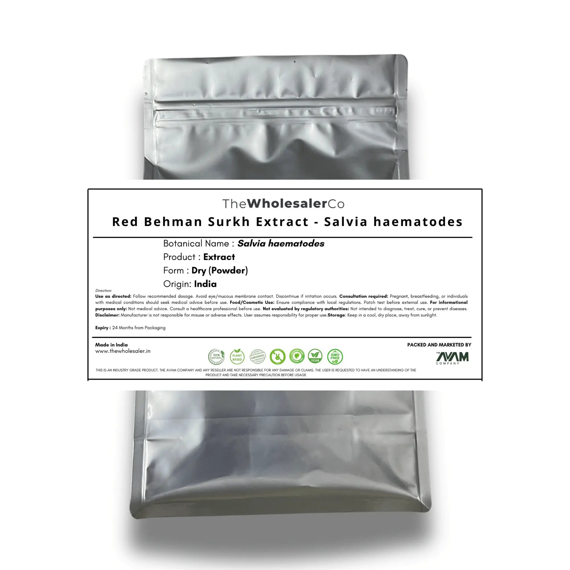Red Behman Surkh Extract - Salvia haematodes Product vendor