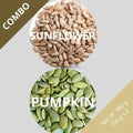 Sunflower & Pumpkin seeds - Helianthus annuus & Cucurbita - Dried Seed Combo | TheWholesalerX |