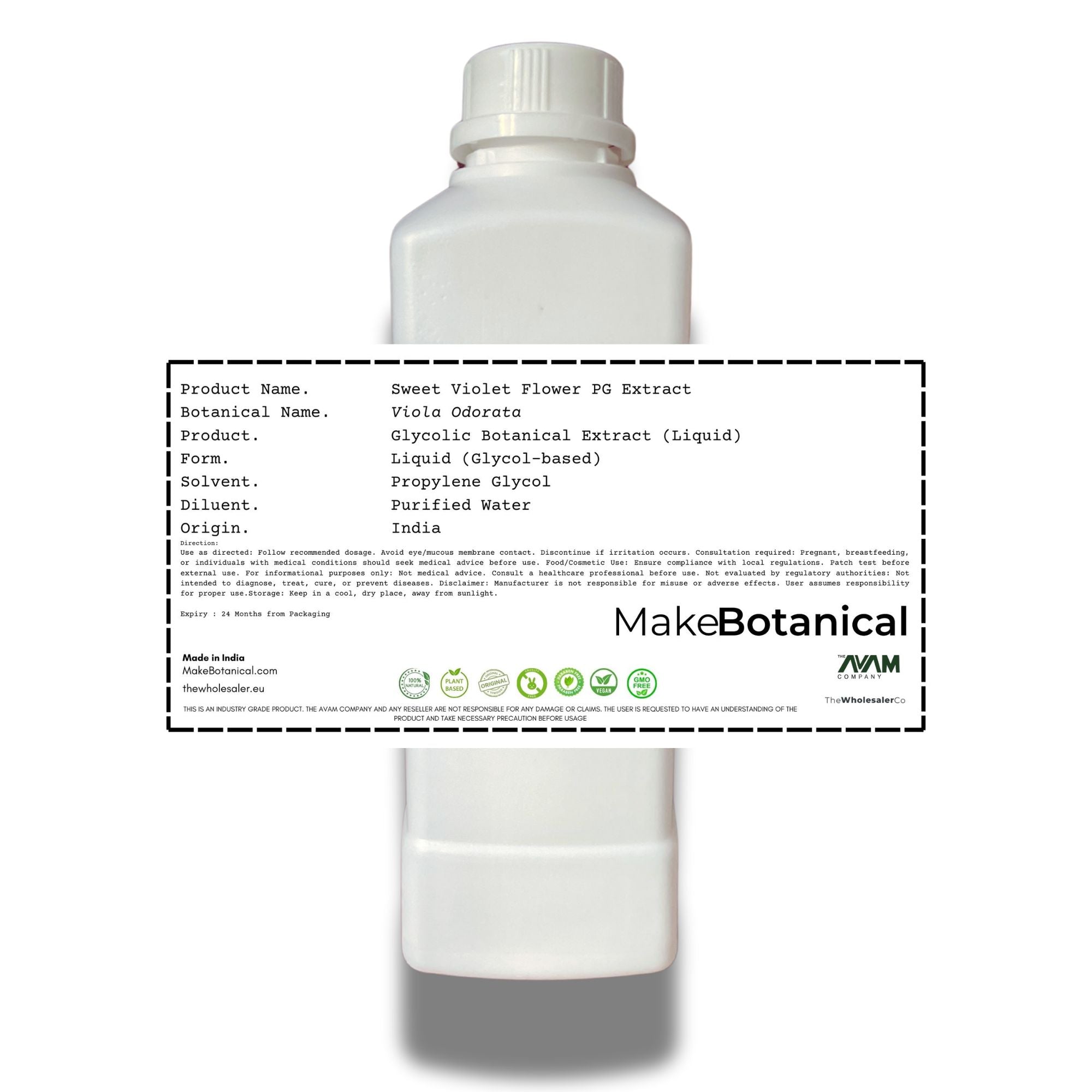 Sweet Violet Flower PG Extract - Viola Odorata