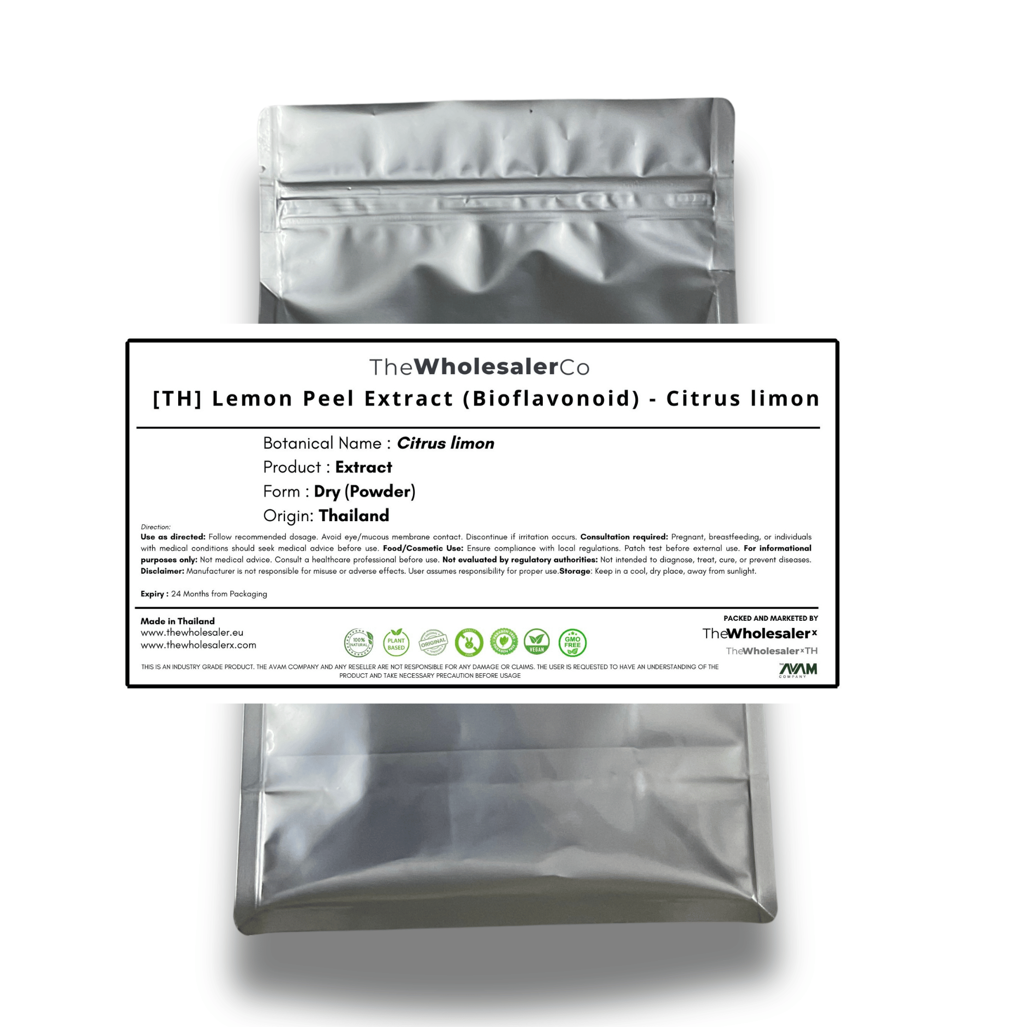 [TH] Lemon Peel Extract (Bioflavonoid) - Citrus limon