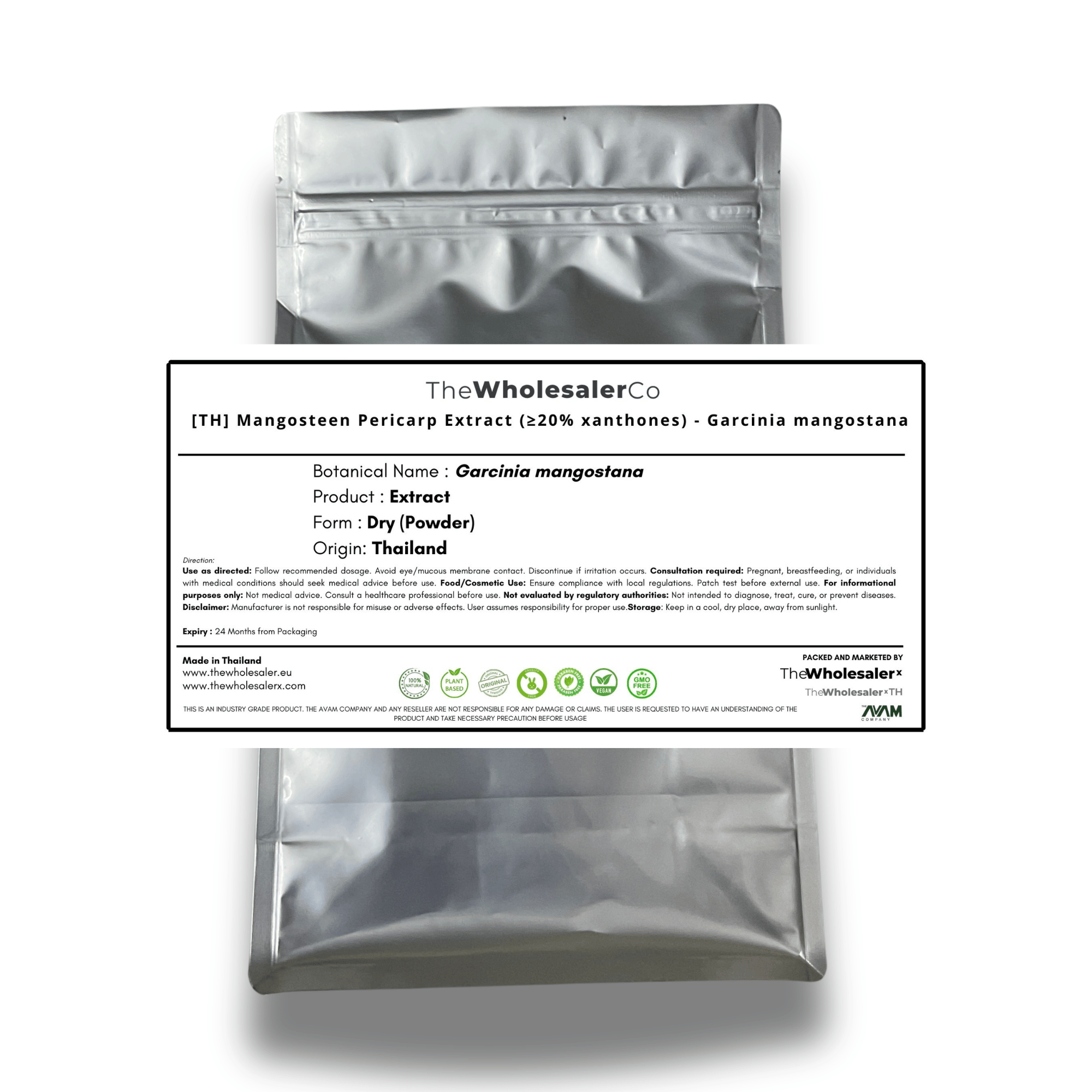 [TH] Mangosteen Pericarp Extract (≥20% xanthones) - Garcinia mangostana