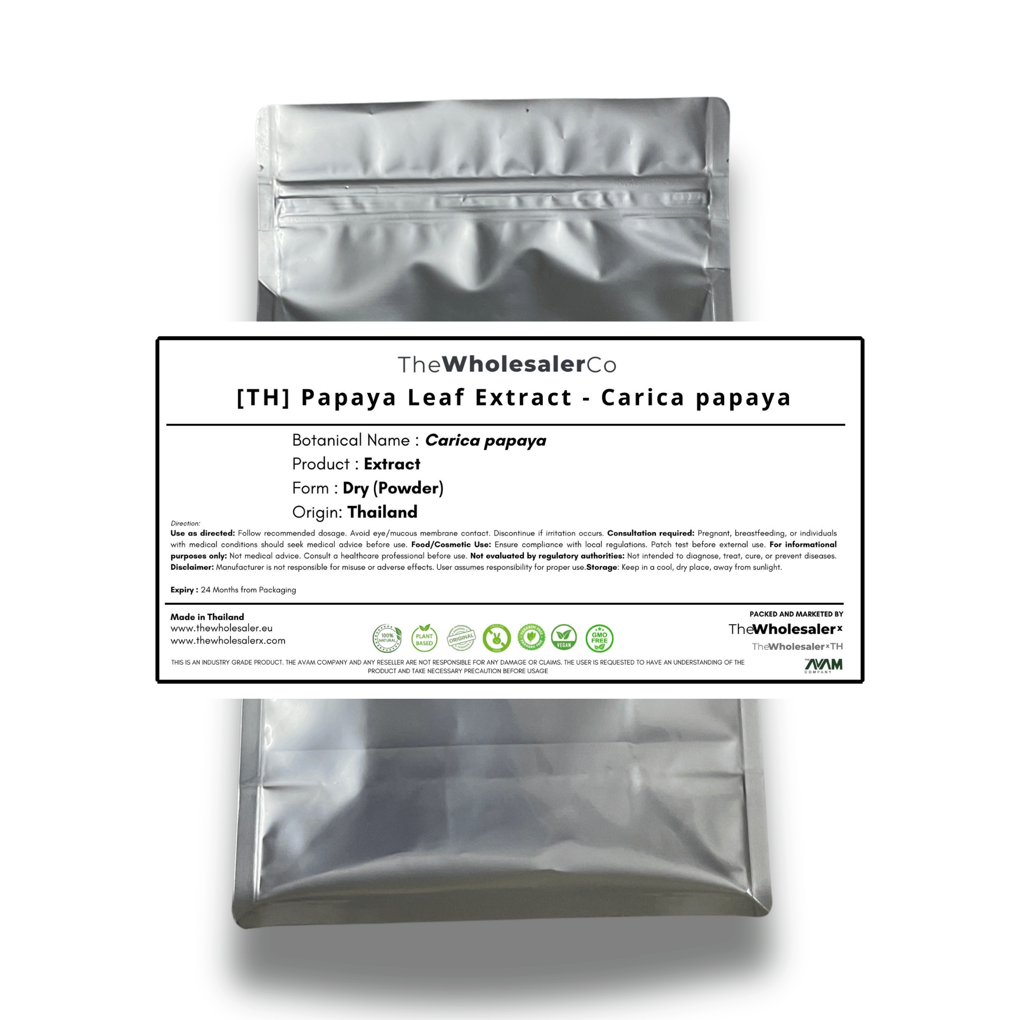 [TH] Papaya Leaf Extract - Carica papaya