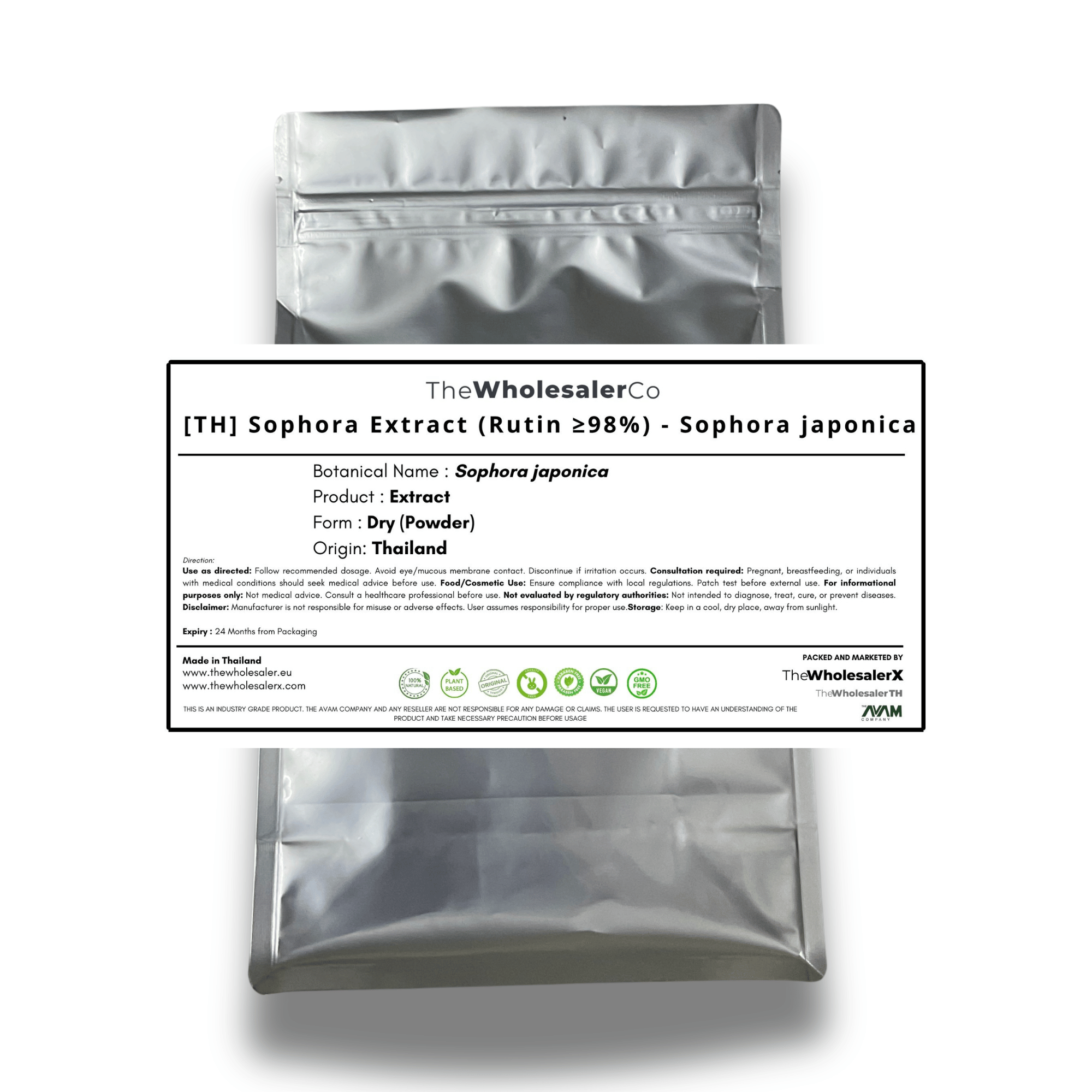 [TH] Sophora Extract (Rutin ≥98%) - Sophora japonica