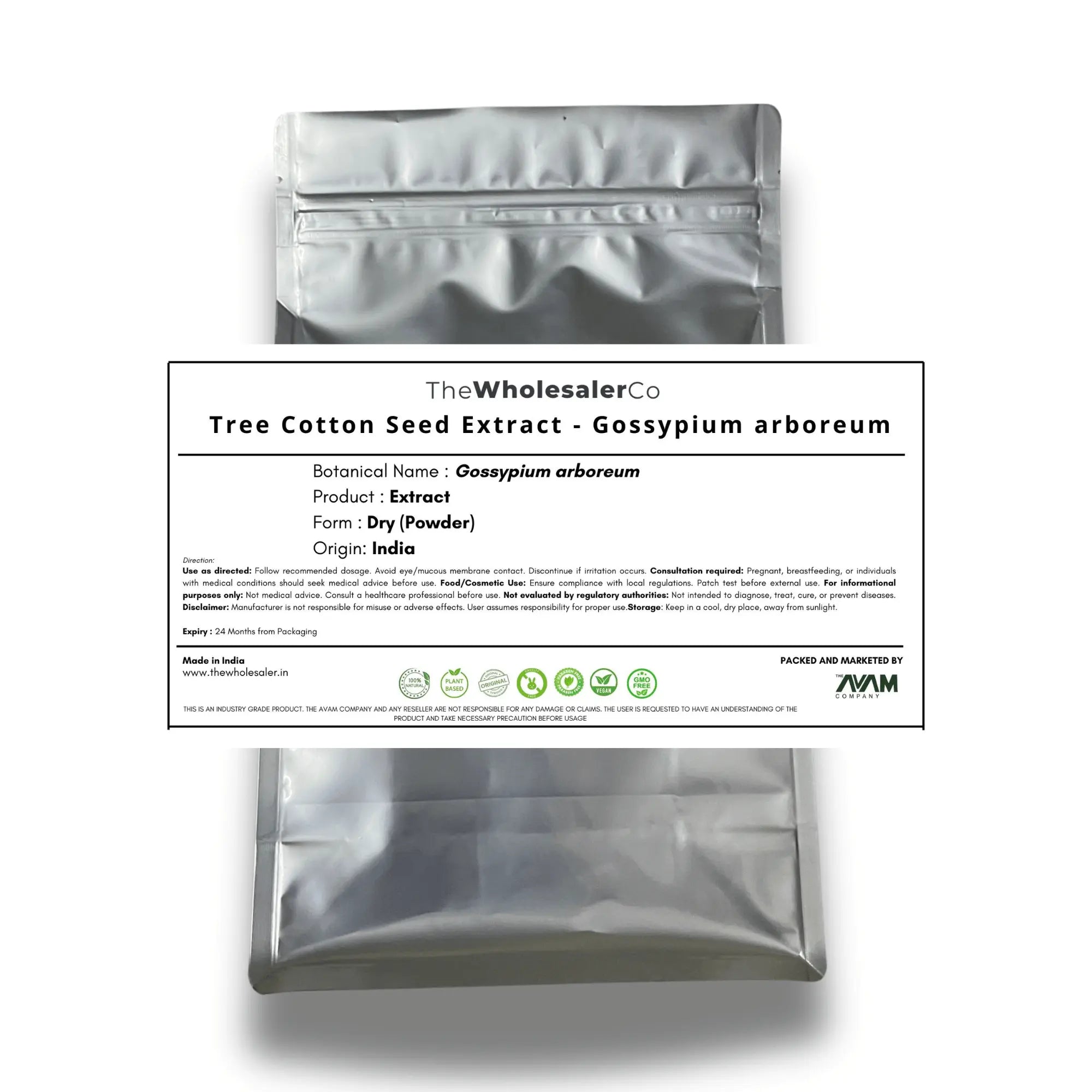 Tree Cotton Seed Extract - Gossypium arboreum Product vendor