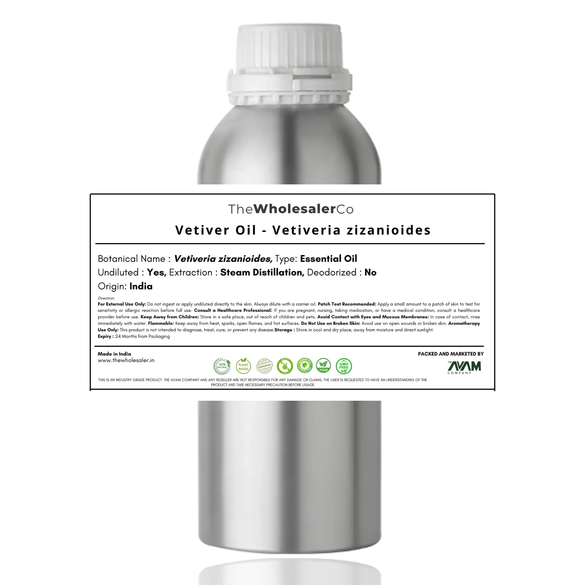 Vetiver Oil - Vetiveria zizanioides Product vendor