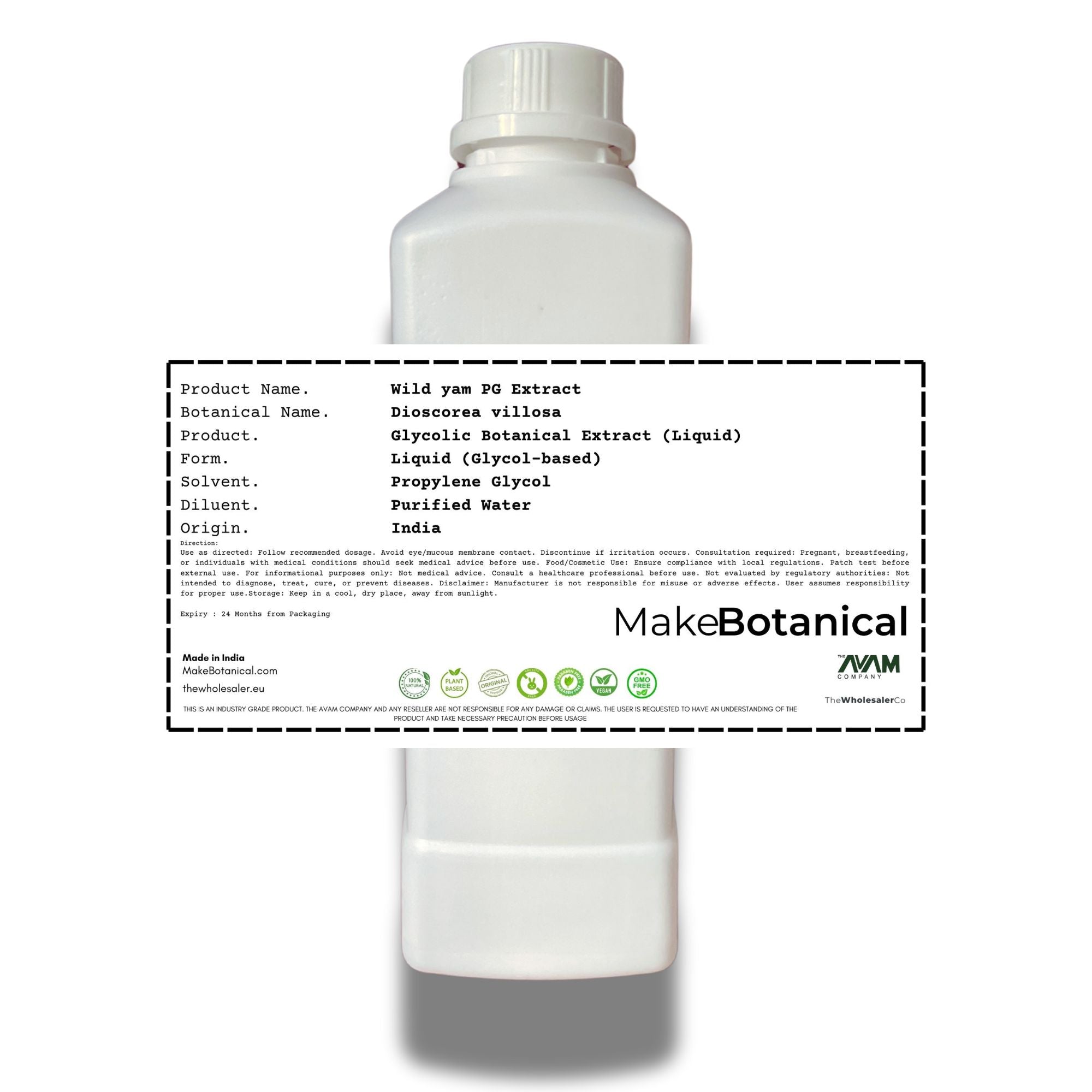 Wild yam PG Extract - Dioscorea villosa